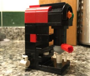 Máquina Café Lego prototipo